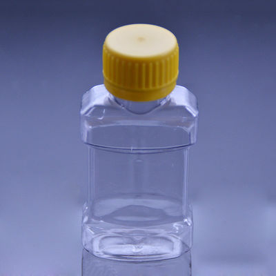 60ml透明な厚くされたペット小型うがい薬のびん